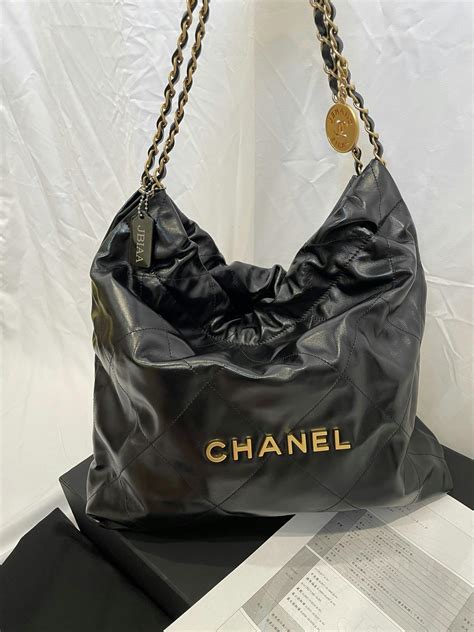 chanel trash bag